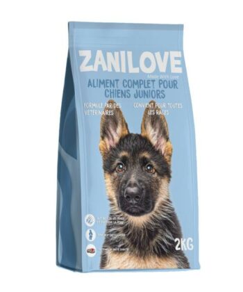 ZANILOVE CHIENS JUNIORS 2 KG