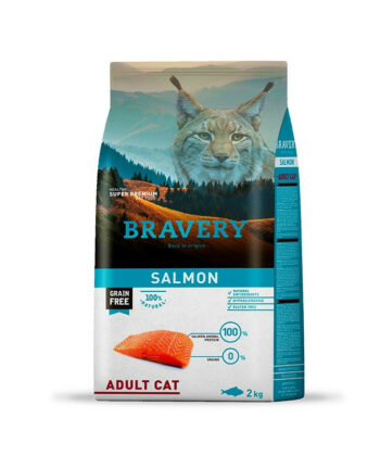 BRAVERY ADULT CAT SALMON 2KG