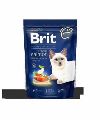 BRIT BY NATURE CHAT AD SAUMON 1.5KG