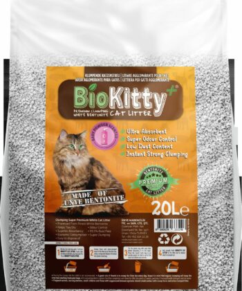 BIOKITTY LIT AGGL BABY POWDR 20L