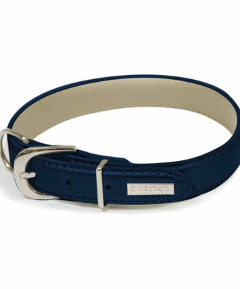 COLLIER LUXURY 43-53x25mm BLEU