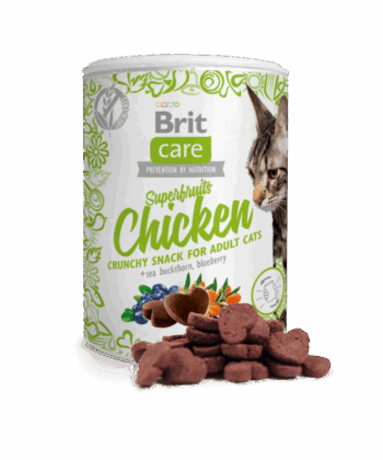 Brit cat Snack superfruits chikken