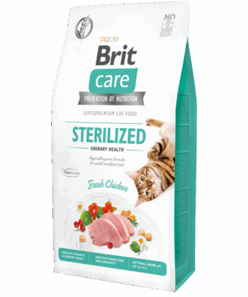 BRIT CARE URINARY CAT STERILISED 7KG