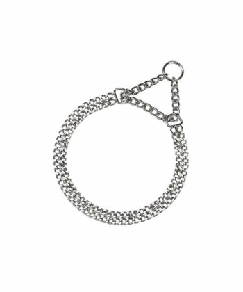 COLLIER 1/2 ETRANGLEUR CHROME 40 CM