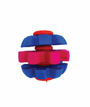 FELICAN JOUET BALLE RONDE DENTAIRE 7 CM