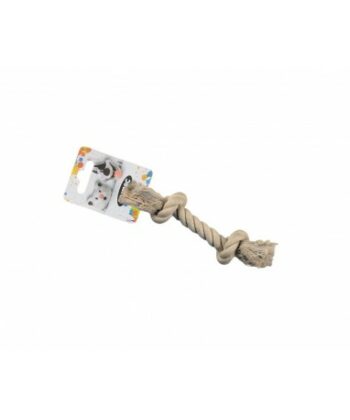 CORDE COTON 2 NOEUDS MEDIUM XS 15CM
