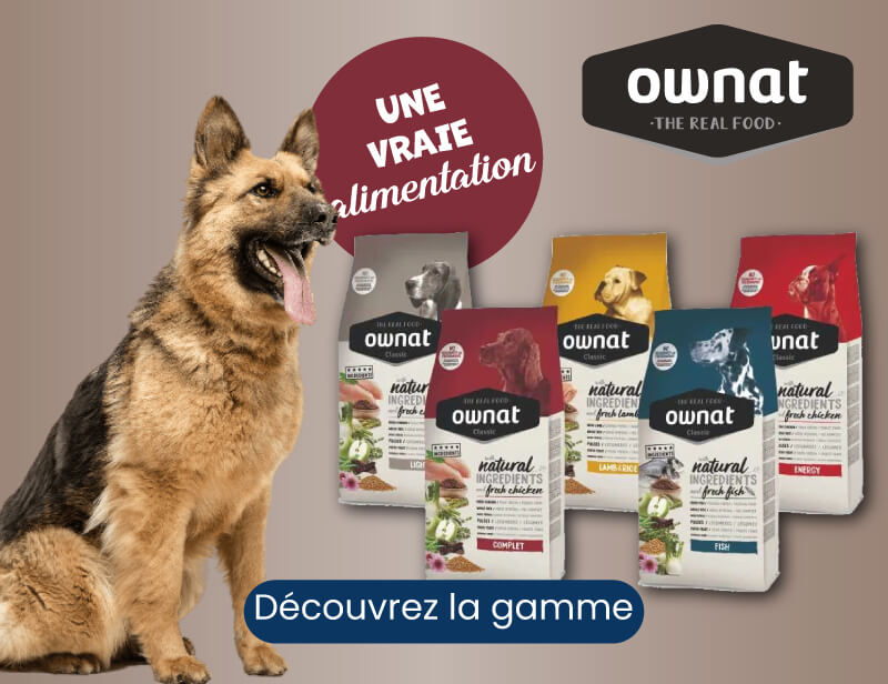 Produits OWNAT pour chien Tunisie