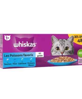 POCHON WHISKAS EN GELEE FISH