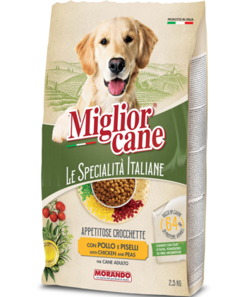 MIGLIOR CANE Le Specialita Italiane Chicken & Peas 2,5kg