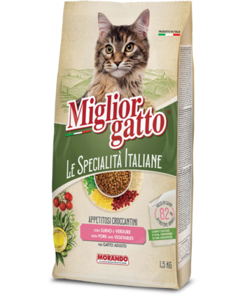 Miglior gatto Le Specialita Italiane Pork & Vegetables 1,5kg