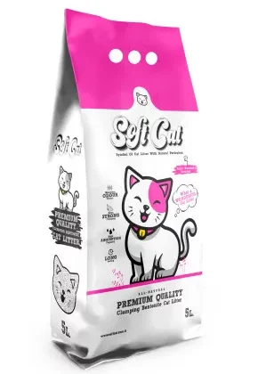 LITIERE SOFT CAT BABY POWDER 5L