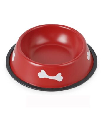 GAMELLE INOX MARRON/NOIR/ROUGE