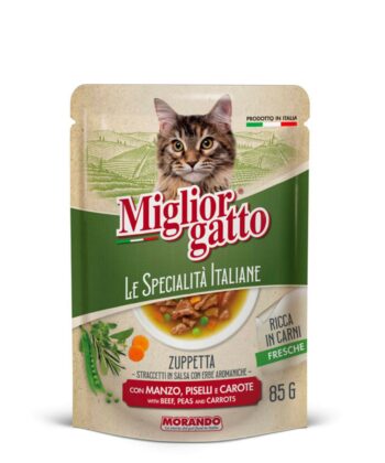 Miglior gatto Le Specialita Italiane Soup Beef & Carrots 85gr
