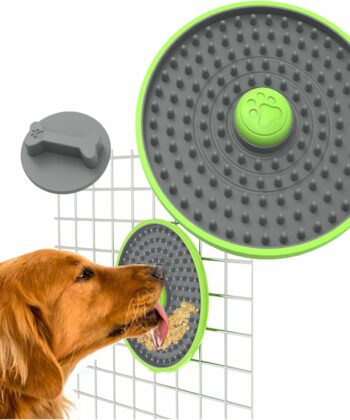 CRATE LICK PLATE POUR CHIEN