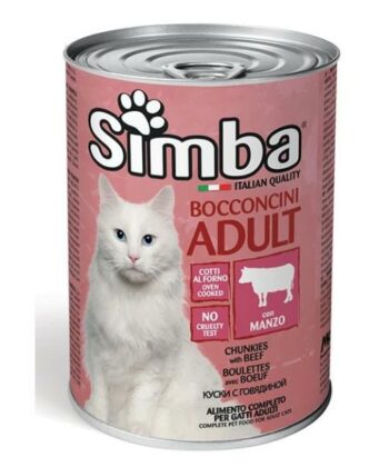SIMBA CAT WITH BEEF 415 GR