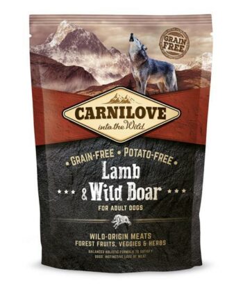 CARNILOVE CHIEN AGNEAU & SANGLIER 1,5KG