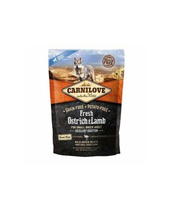 CARNILOVE FRESH MINI ADULT AUTRUCHE ET AGNEAU 1.5Kg