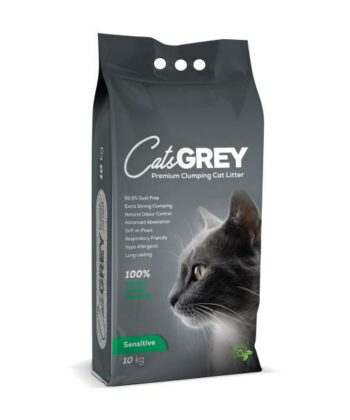 CATS GREY SENSITIVE 10 KG