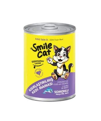 SMILE  STERILISED CAT WITH SALMON
