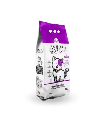 LITIERE SOFT CAT LAVENDER 5L