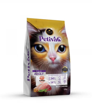 PETIVA CHAT ADULT POULET 1.5KG