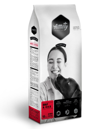 AMITY PREMIUM BEEF&RICE 15KG