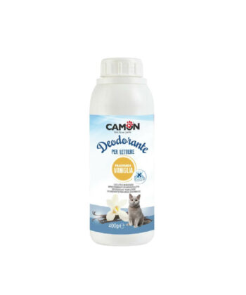 CAMON-DESODORISANT LITIERE VANILLE 400GR