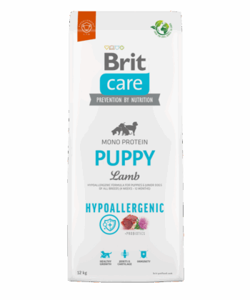 Brit Care Hypoallergénique pour Chiot à l'Agneau et Riz 12kg