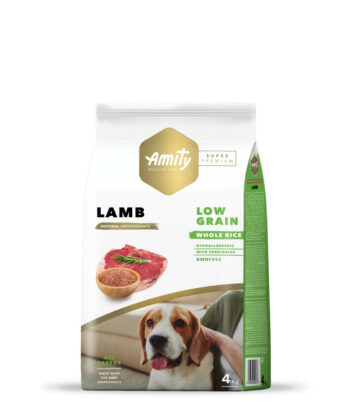 AMITY LOW GRAIN LAMB 4KG