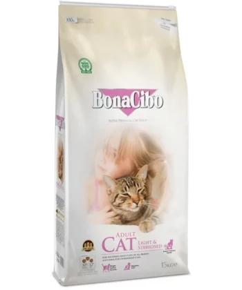 BONACIBO CAT STERILISED 15KG