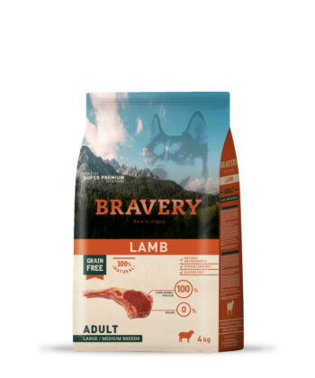 BRAVERY ADULT LAMB 4KG