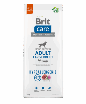 BRIT CARE HYPOALLERGENIQUE  ADULT LARGE LAMB 12Kg