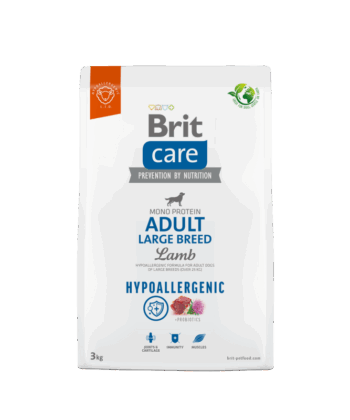 BRIT CARE HYPOALLERGENIC ADULT LARGE 3Kg