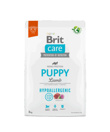 Brit Care Hypoallergénique pour Chiot à l'Agneau et au Riz 3kg