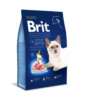 BRIT BY NATURE CHAT STERILISE LAMB 8Kg