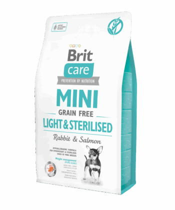 BRIT CARE CHIEN MINI STERILISED 2KG