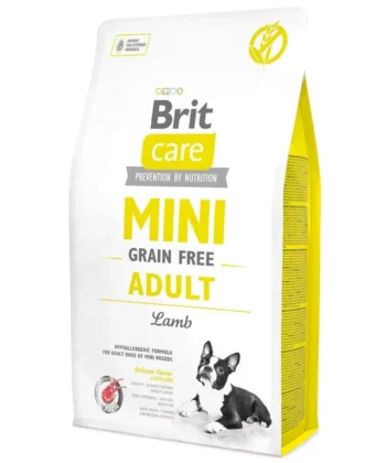 BRIT CARE MINI ADULT GRAIN FREE AGNEAU 2Kg