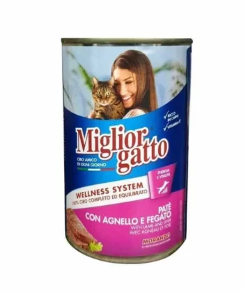 MIGLIOR GATO PATE Agnello/Fegato 400g