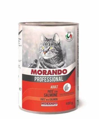 MORANDO GATTO PROFESSIONAL PATE SAUMON 400Gr
