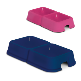 FELICAN GAMELLE VIOLA DOUBLE 0.6LT+0.6LT