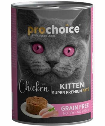 PROCHOICE GF PATE CHATTON POULET400