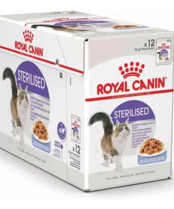 ROYAL CANIN  CHAT  STERILISED JELLY 12X85G