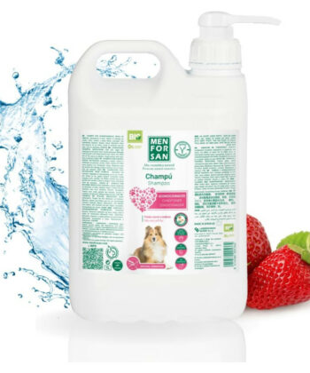 MENFORSAN Shampoing Pour Chien Démêlant Anti-Noeuds 5L