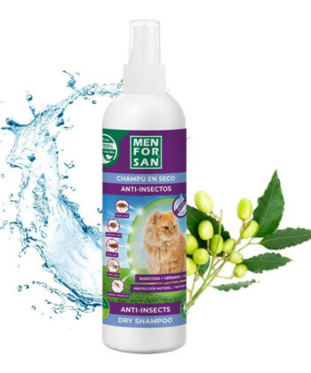 MENFORSAN SHAMPOING A SEC ANTI-INSECTES POUR CHAT 250ML