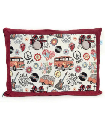 Coussin Minerva Hippy avec zip 80*60cm