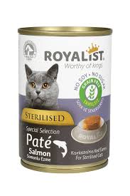 ROYALIST CAT PATE STERILISED SAUMON