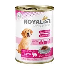 ROYALIST DOG PATE PUPPY LAMB 400GR