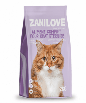 ZANILOVE CHAT STÉRILISÉ 2 KG