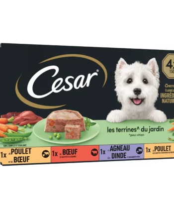 Cesar Les terrines du jardin barquette 150gr