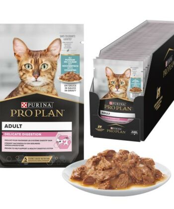 PURINA PRO PLAN DELICATE CAT POUCH FISH 85G